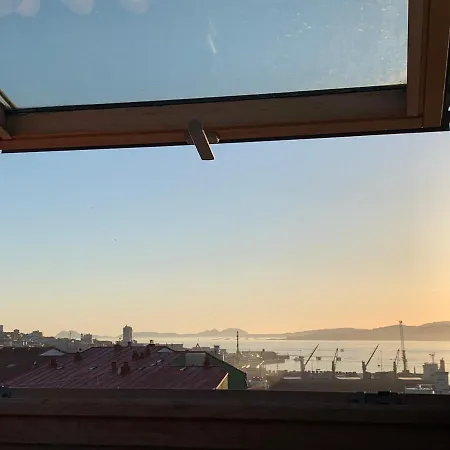 Atico Con Vistas Al Mar Y Parking Διαμέρισμα Βίγκο